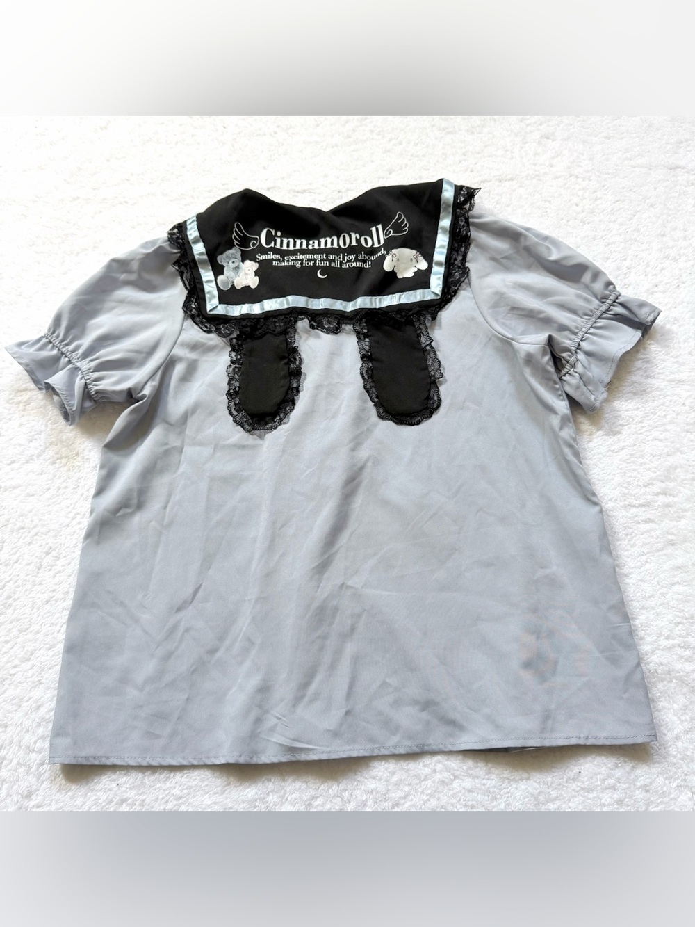 Majoretty Sanrio Cinnamoroll blouse Short sleeve jirai kei ryosan gothic Japan